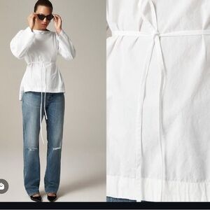 NWOT Everlane button up tunic top